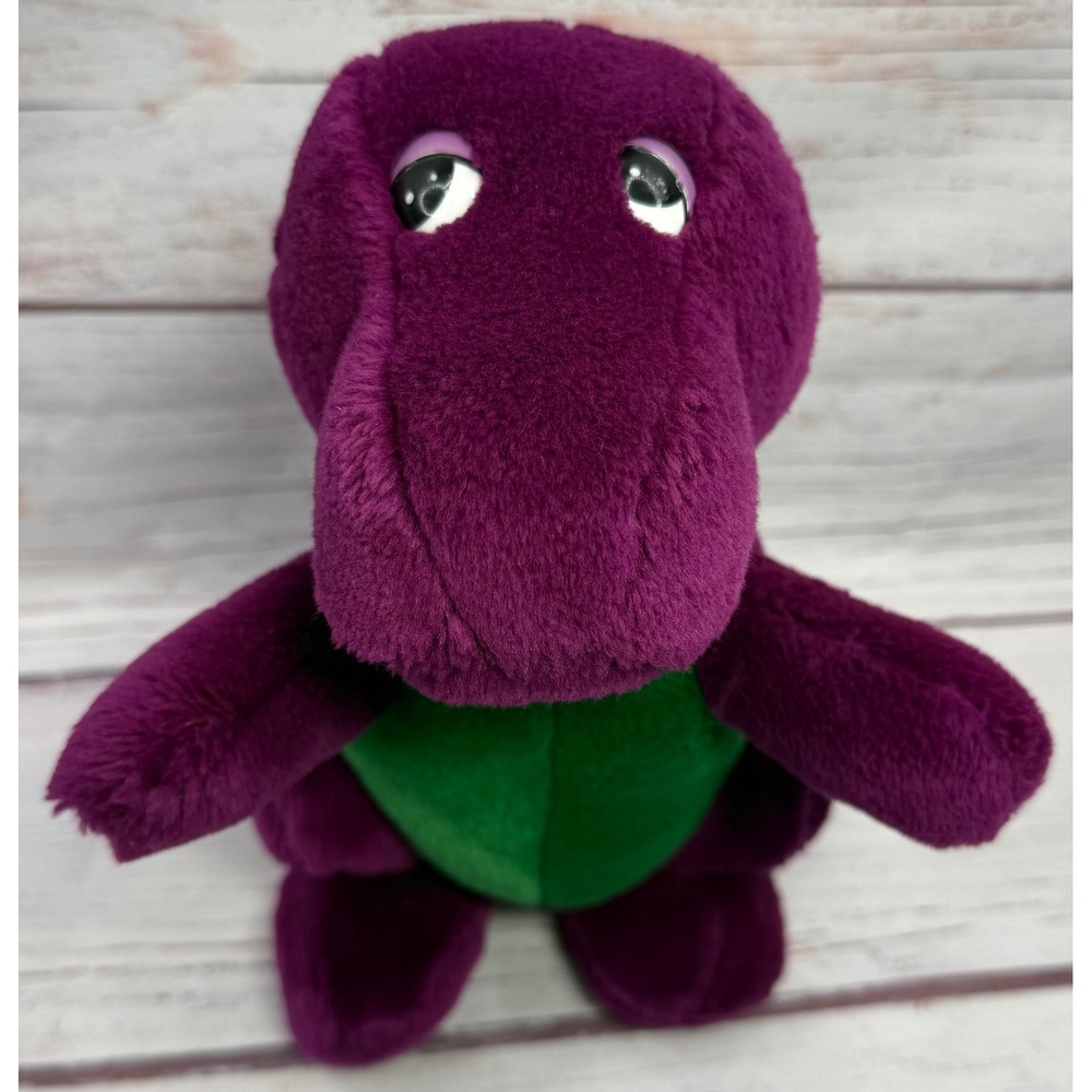 Vintage DAKIN LYONS GROUP Original BARNEY The Dinosaur 10" Plush